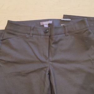 Chico’s slim leg dress pants short size 0